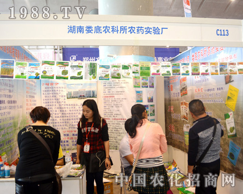 在2015南方農資會婁底農科所再創(chuàng)佳績