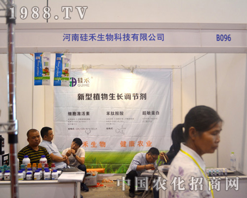 河南硅禾生物在2015南寧農(nóng)資會上頗受好評