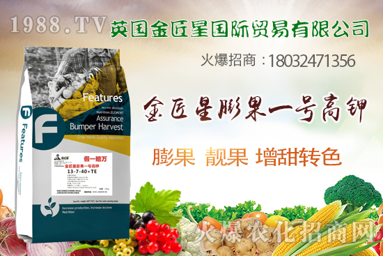 色不正、味不甜、量不增！果實(shí)拿啥奪高產(chǎn)？“金匠星膨果一號(hào)高鉀”全搞定！