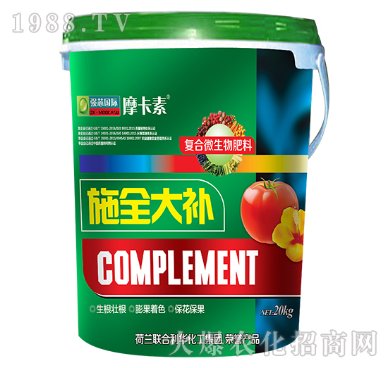 施全大補復(fù)合微生物肥料-摩卡素-強芯國際