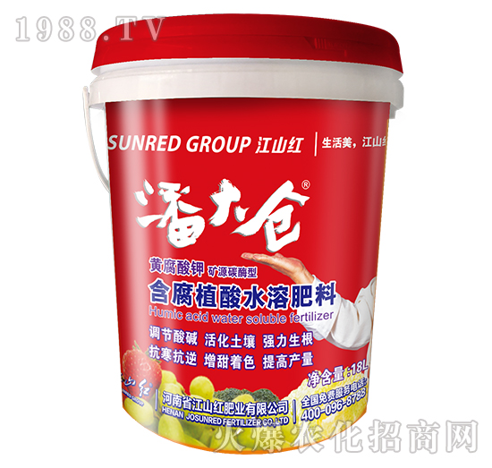 礦源談酶型含腐植酸水溶肥料-潘大倉-江山紅