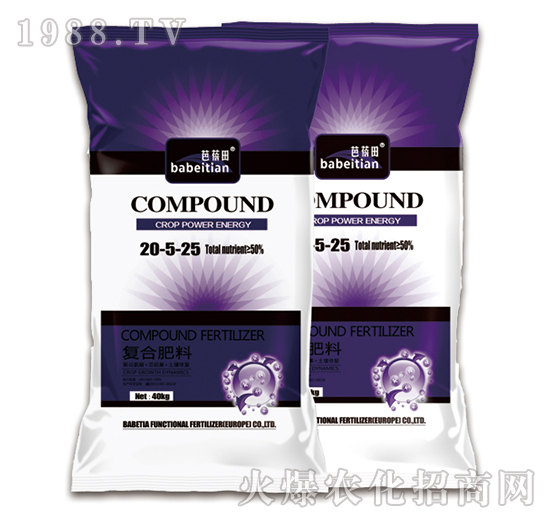 功能型復合肥料20-5-25-芭蓓田-騰森肥業(yè)