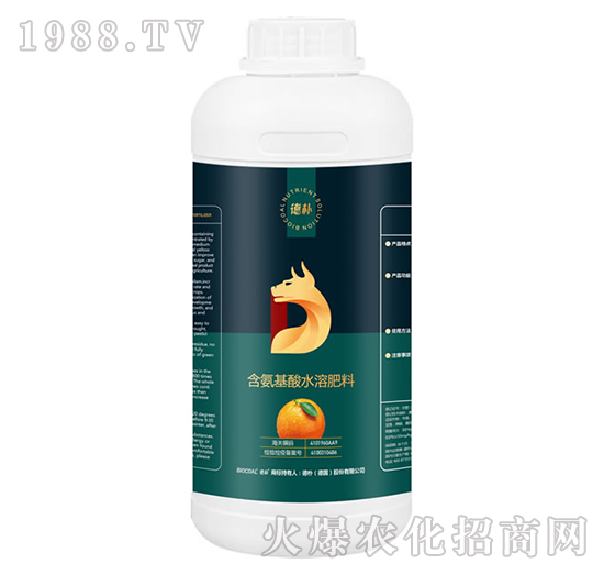 柑橘專(zhuān)配含氨基酸水溶肥料-摘不敗-德樸