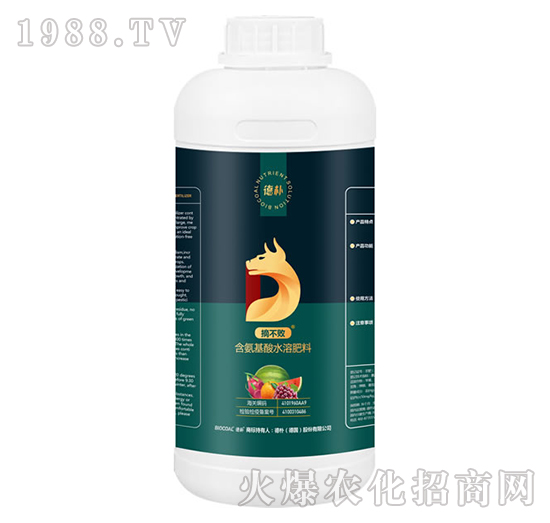 瓜果專配含氨基酸水溶肥料-摘不敗-德樸