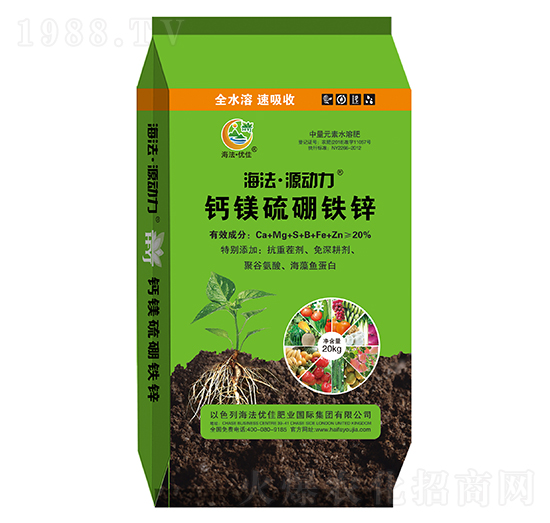 鈣鎂硫硼鐵鋅-海法·源動(dòng)力-海法優(yōu)佳