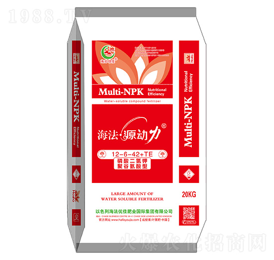 20kg聚谷氨酸型海法·源動力12-6-42+TE-海法優(yōu)佳