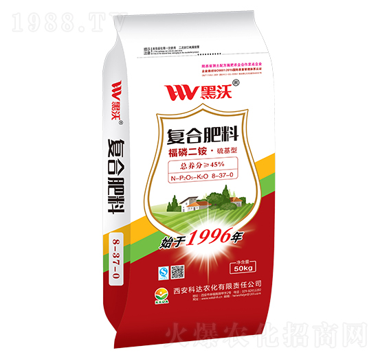 福磷二銨·硫基型-復(fù)合肥料8-37-0-黑沃-科達農(nóng)化