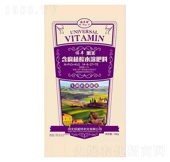 大量元素水溶肥料14-6-27+TE-倍富特農化