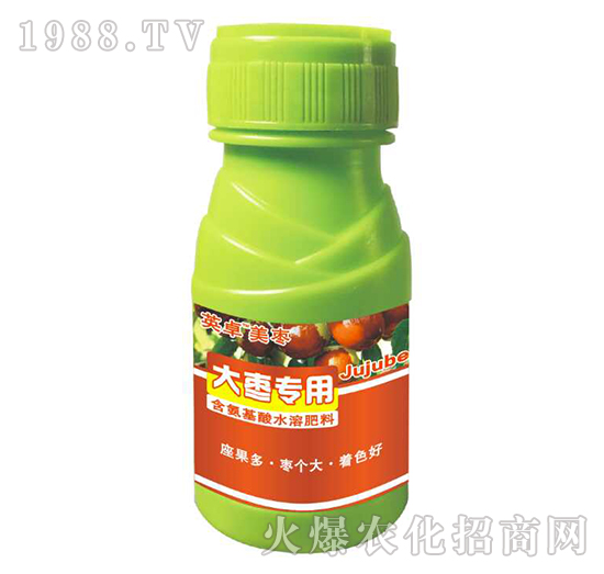 大棗專用含氨基酸水溶肥料-英卓美棗-美利寶