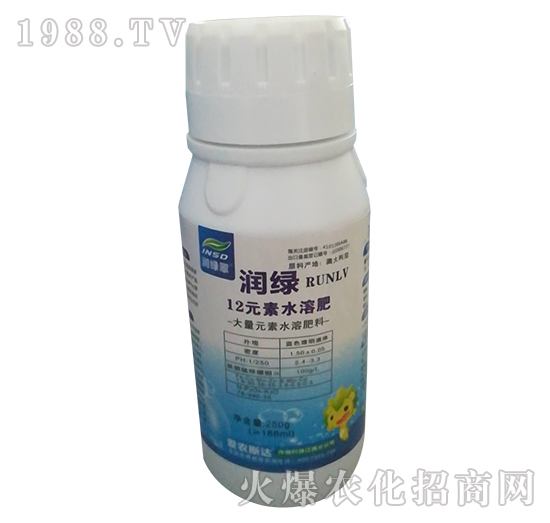 12元素水溶肥-潤(rùn)綠-愛農(nóng)斯達(dá)