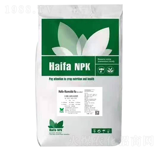 大量元素水溶肥0-45-45+TE-諾銳達(dá)-海法化工