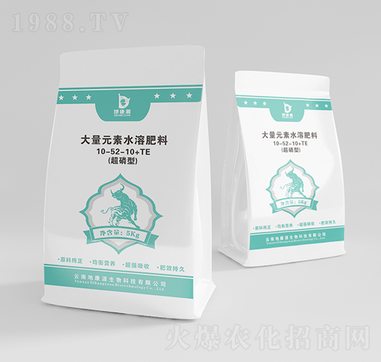 大量元素水溶肥料10-52-10+TE-地康源生物