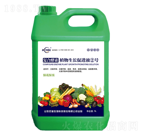 復合酵素植物生長促進液2號-巴迪生物