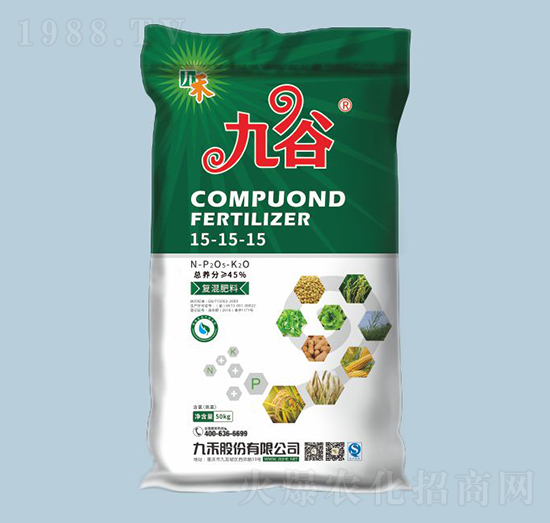 九谷復(fù)混肥料15-15-15-九禾-農(nóng)之友