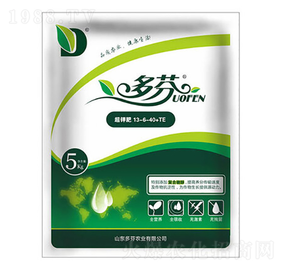 超鉀肥13-6-40+TE-多芬農業(yè)