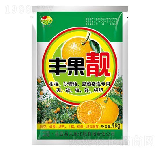 4kg豐果靚-振標-大地化肥