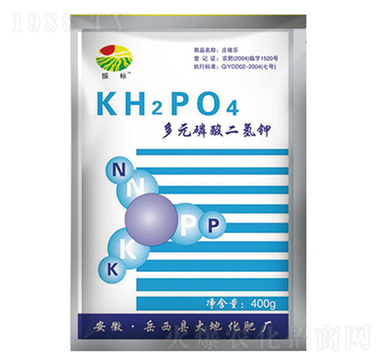 400g多元磷酸二氫鉀-振標(biāo)-大地化肥