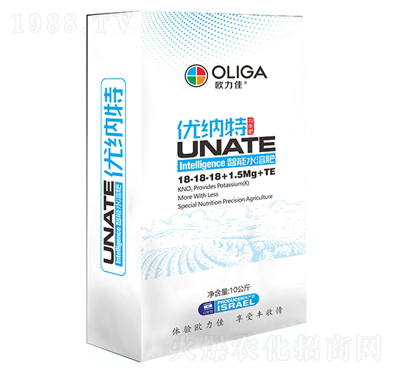 智能水溶肥18-18-18+1.5Mg+TE-優(yōu)納特-歐力佳