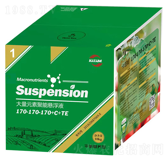 平衡營(yíng)養(yǎng)型大量元素聚能懸浮液170-170-170+C+TE-菲爾普斯