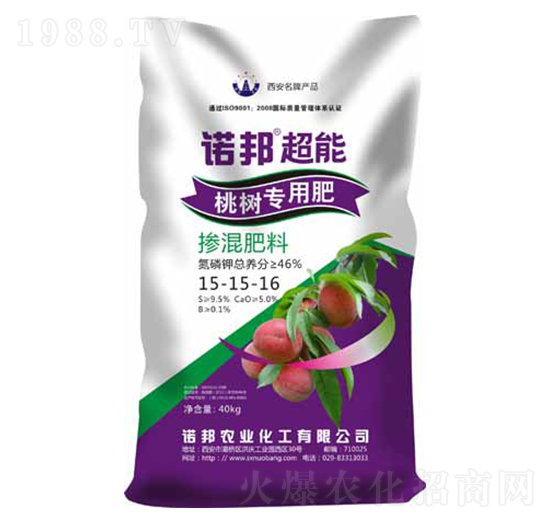 桃樹專用摻混肥料15-15-16-諾邦農(nóng)業(yè)