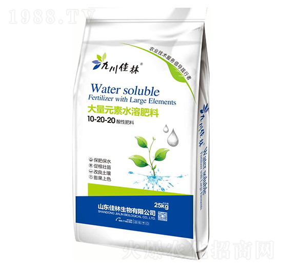 大量元素水溶肥料10-20-20-佳林生物