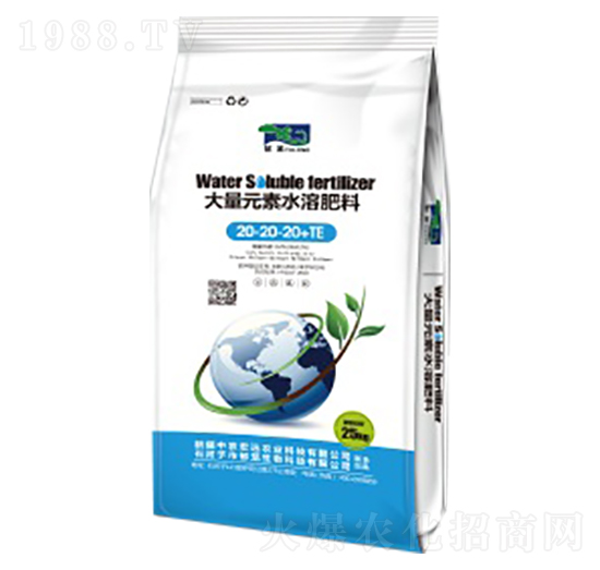 大量元素水溶肥料20-20-20+TE-郁蘢-中農(nóng)宏遠(yuǎn)