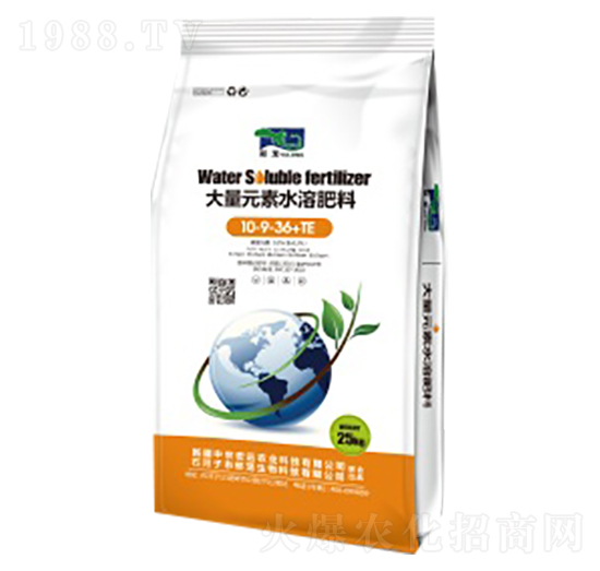 大量元素水溶肥料10-9-36+TE-郁蘢-中農(nóng)宏遠(yuǎn)