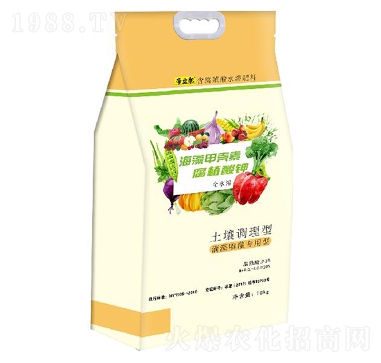 海藻甲殼素腐植酸鉀-帝益肥