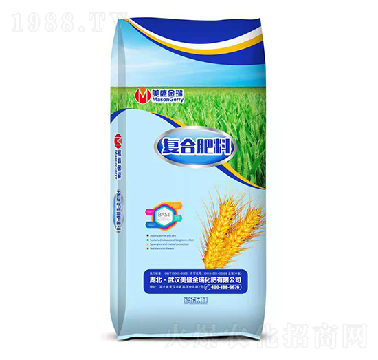 小麥專(zhuān)用復(fù)合肥料-美盛金瑞