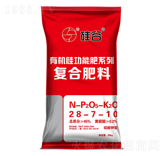 有機硅大田高塔復合肥料28-7-10-硅谷肥業(yè)