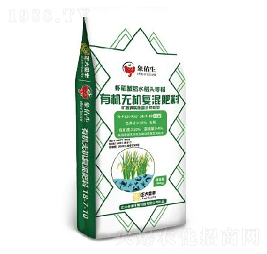 有機無機復混肥料18-7-10（含氯）-正大金豐