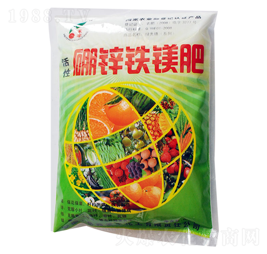 活性硼鋅鐵鎂肥-禾豐