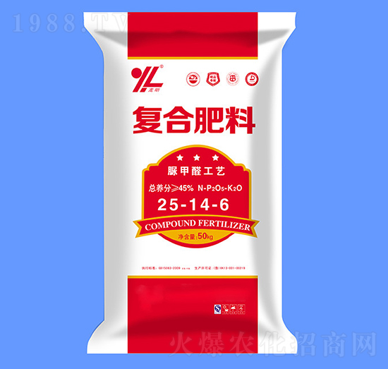 脲甲醛復(fù)合肥料25-14-6-奇立偉