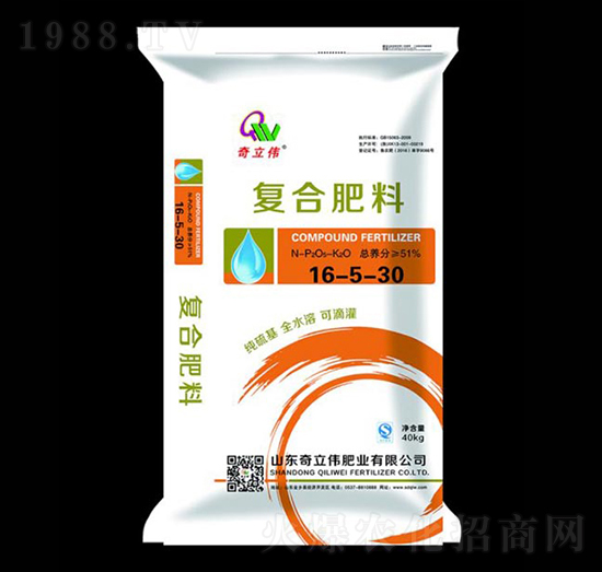 純硫基復合肥料16-5-30-奇立偉