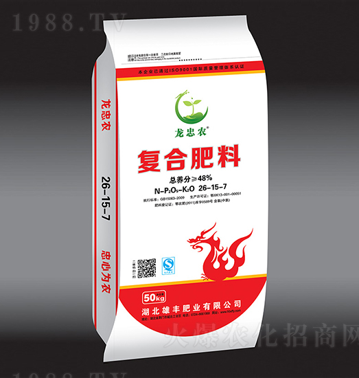 復合肥料26-15-7-龍忠農(nóng)-雄豐肥業(yè)