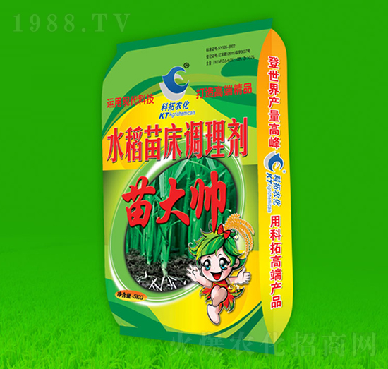 水稻苗床調理劑-苗大帥-科拓農化