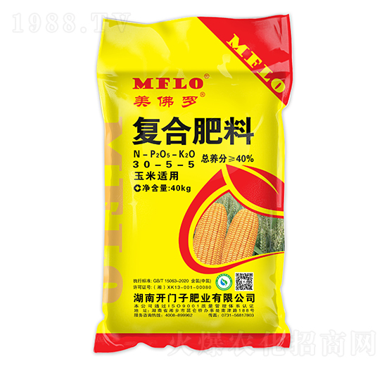 玉米適用復(fù)合肥料30-5-5-美佛羅-開(kāi)門(mén)子