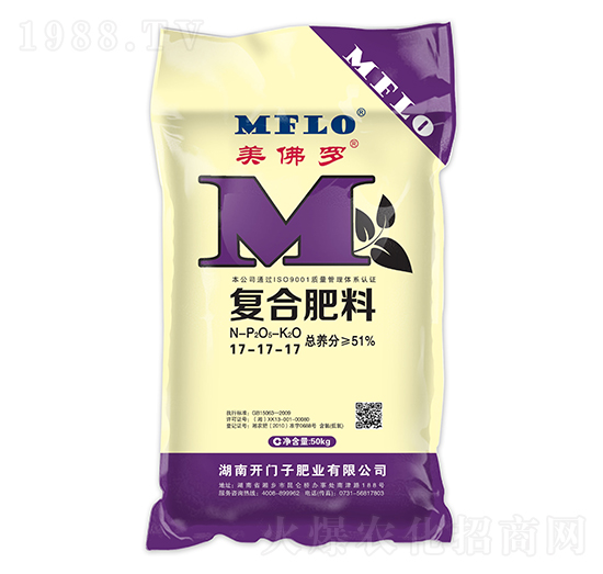 氯基復(fù)合肥料17-17-17-美佛羅-開門子
