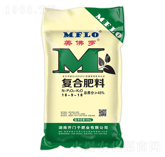 氯基復合肥料18-9-18-美佛羅-開門子