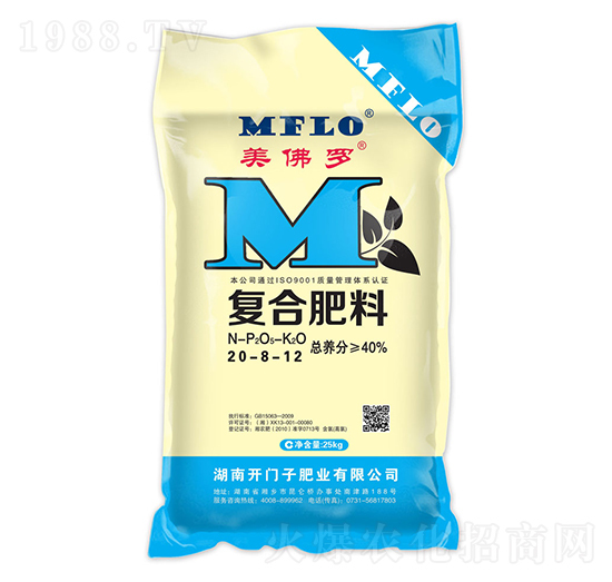 氯基復合肥料20-8-12-美佛羅-開門子