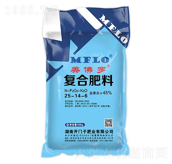 氯基復合肥料25-14-6-美佛羅-開門子