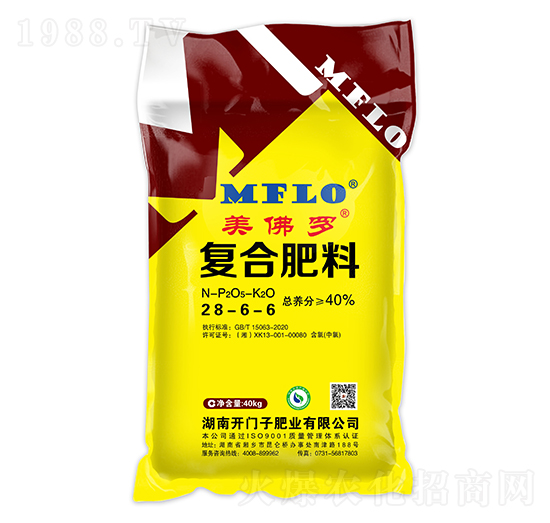 氯基復(fù)合肥料28-6-6-美佛羅-開(kāi)門子