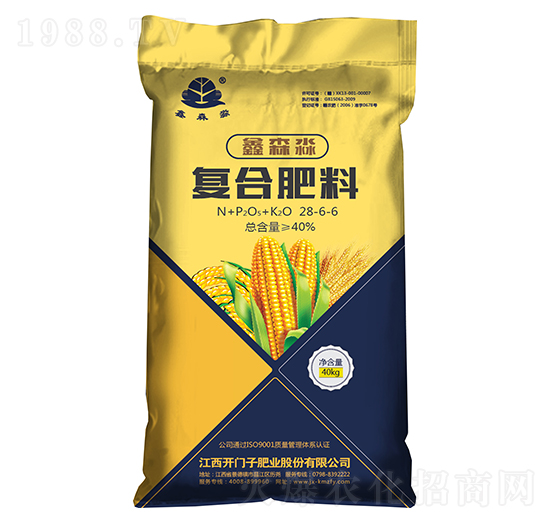 玉米適用復(fù)合肥料28-6-6-鑫森淼-開(kāi)門子