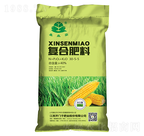 玉米適用復(fù)合肥料30-5-5-鑫森淼-開(kāi)門(mén)子