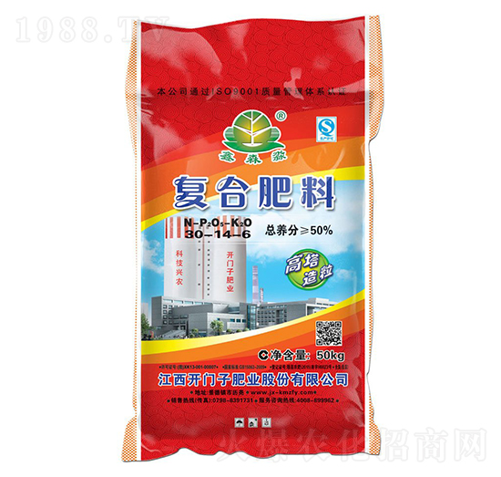 高塔復合肥料30-14-6-鑫森淼-開門子