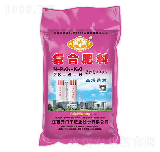 高塔造粒復(fù)合肥料28-6-6-白俄羅-開門子