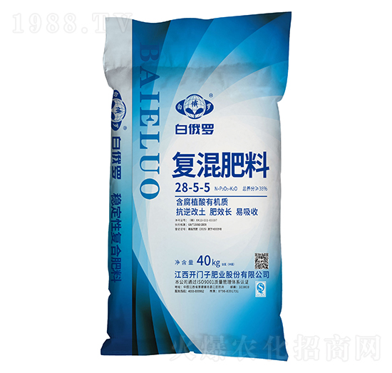 含腐植酸復(fù)混肥料28-5-5-白俄羅-開(kāi)門子