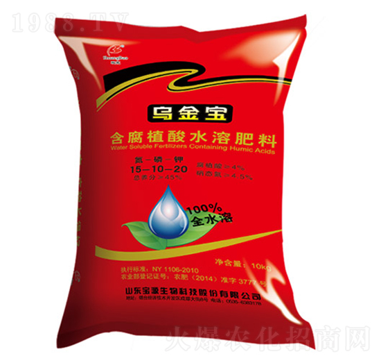 含腐植酸水溶肥料15-10-20-華海