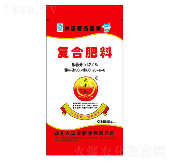 測土配方復(fù)合肥料30-6-6-大豐收