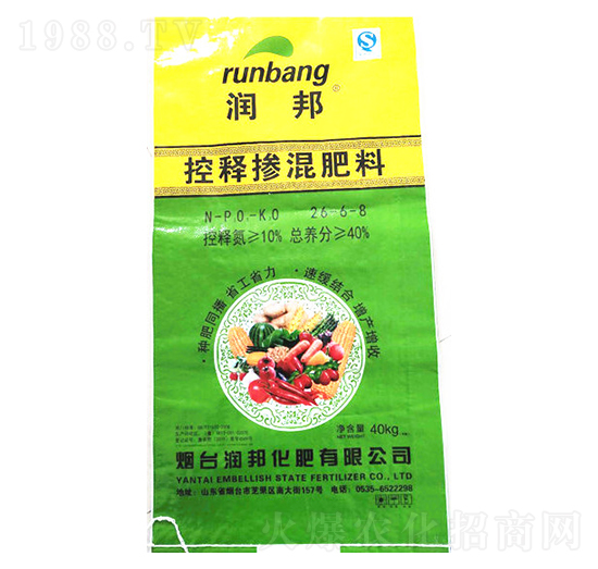 控釋摻混肥料26-6-8-潤(rùn)邦化肥